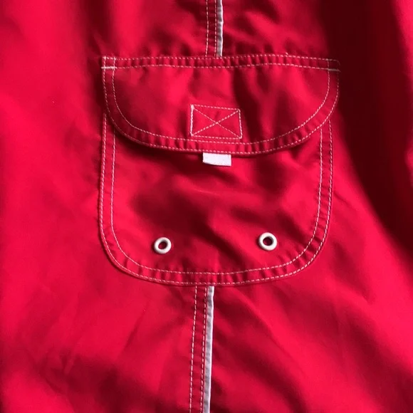 ot Revolution red swim trunks.  Size XL. - Picture 3 of 5